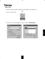 Предварительный просмотр 17 страницы Topcom Xplorer 810 Quick User Manual