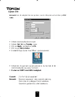 Предварительный просмотр 18 страницы Topcom Xplorer 810 Quick User Manual