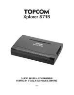 Topcom Xplorer 871B (Norwegian) Hurtig Installasjonsveiledning preview