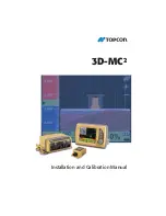 Topcon 3D-MC2 Installation And Calibration Manual preview