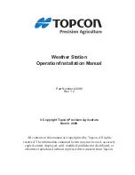 Topcon A3280 Operation & Installation Manual preview