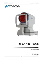 Topcon ALADDIN HW3.0 User Manual preview