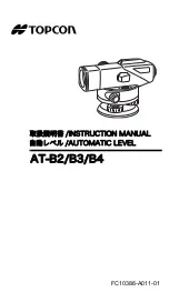 Preview for 1 page of Topcon AT-B2 Instruction Manual