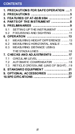 Preview for 3 page of Topcon AT-B2 Instruction Manual