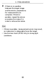 Preview for 15 page of Topcon AT-B2 Instruction Manual