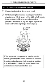 Preview for 21 page of Topcon AT-B2 Instruction Manual