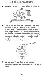 Preview for 23 page of Topcon AT-B2 Instruction Manual