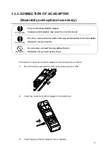 Preview for 19 page of Topcon BM-100 Series Instruction Manual