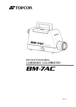 Preview for 1 page of Topcon BM-7AC Instruction Manual