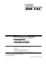 Preview for 91 page of Topcon BM-7AC Instruction Manual