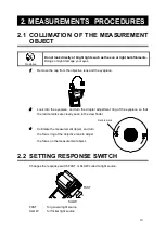 Preview for 21 page of Topcon BM-9A Instruction Manual