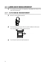 Preview for 22 page of Topcon BM-9A Instruction Manual