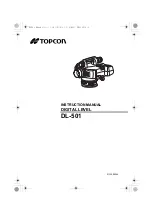 Topcon DL-501 Instruction Manual preview