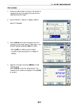 Предварительный просмотр 107 страницы Topcon DS-101AC Instruction Manual