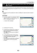 Предварительный просмотр 168 страницы Topcon DS-101AC Instruction Manual