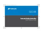 Topcon GC-35 Quick Reference Manual preview