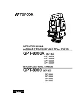 Предварительный просмотр 1 страницы Topcon GPT-8000 Series Instruction Manual