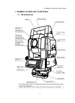 Предварительный просмотр 12 страницы Topcon GPT-8000 Series Instruction Manual