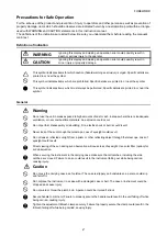 Предварительный просмотр 4 страницы Topcon GREEN LABEL GTS-250 Series Instruction Manual