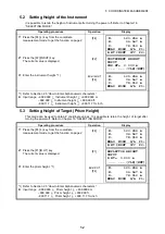 Предварительный просмотр 44 страницы Topcon GREEN LABEL GTS-250 Series Instruction Manual