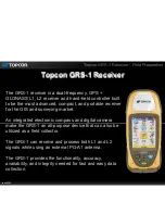 Предварительный просмотр 3 страницы Topcon GRS-1 Manual