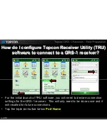Предварительный просмотр 27 страницы Topcon GRS-1 Manual
