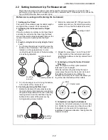 Preview for 26 page of Topcon GTS-821A, GTS-822A, GTS-823A, GTS-825A Instruction Manual