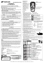 Preview for 2 page of Topcon LS-80A Instruction Manual