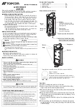 Topcon LS-B100 Instruction Manual preview