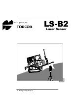 Предварительный просмотр 1 страницы Topcon LS-B2 Operator'S Manual