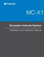 Preview for 1 page of Topcon MC-X1 Installation And Calibration Manual