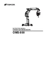 Topcon OMS-800 Instruction Manual preview