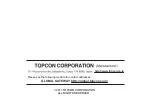 Предварительный просмотр 84 страницы Topcon RL-SV1S Instruction Manual