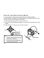 Предварительный просмотр 42 страницы Topcon RL-VH3A Instruction Manual