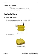 Preview for 8 page of Topcon SL-100 Installation And Setup Gude