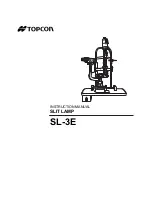 Preview for 1 page of Topcon SL-3E Instruction Manual