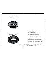 Preview for 2 page of Topcon SL-5d Installation Manual