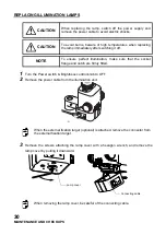 Preview for 32 page of Topcon Slit Lamp SL-2G Instruction Manual