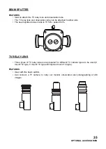 Preview for 37 page of Topcon Slit Lamp SL-2G Instruction Manual