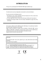 Preview for 2 page of Topcon SP-3000P Instruction Manual