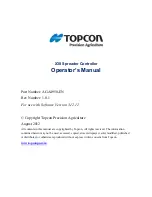 Предварительный просмотр 3 страницы Topcon System 350 Operator'S Manual