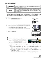 Предварительный просмотр 39 страницы Topcon TRC-50DX Instruction Manual