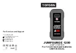 Preview for 1 page of Topdon JUMPSURGE 1200 User Manual