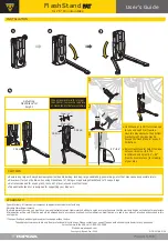 Предварительный просмотр 2 страницы Topeak FlashStand FAT User Manual