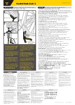 Preview for 2 page of Topeak FLASHSTAND SLIM X Manual