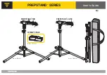 Topeak Prepstand Elite User Manual preview