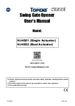 Preview for 1 page of Topens CASAR HJ4021 User Manual