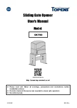 Preview for 1 page of Topens CK700 User Manual