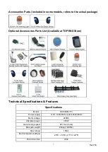 Preview for 6 page of Topens DK1000 User Manual