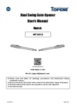 Topens MT9012 User Manual preview